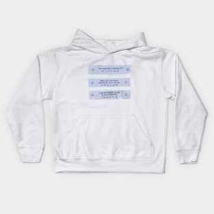 Good Fortune Set (Good Fortune collection #1) Kids Hoodie